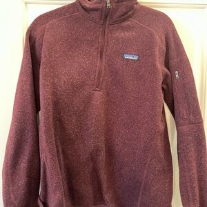 Patagonia women’s better sweater 1/4 zip